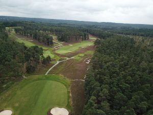 Swinley Forest 11th And 14th Aerial